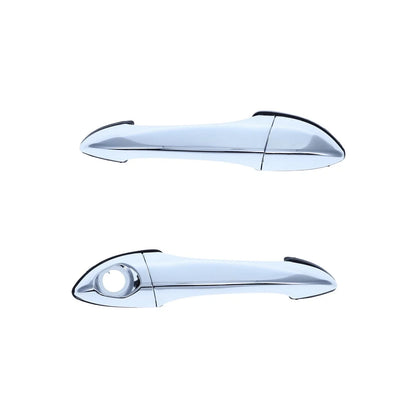 2 x Front Left & Right Outer Door Handle Chrome for BMW X5 (2000–2007)