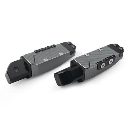 CNC Rear Passenger Footrests Pegs for Yamaha YZF R1 R6 R1M R1S (2015-2023)