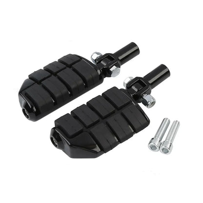 Black Passenger Footpeg Clevis Mount for Harley Heritage Softail (2000-2006)
