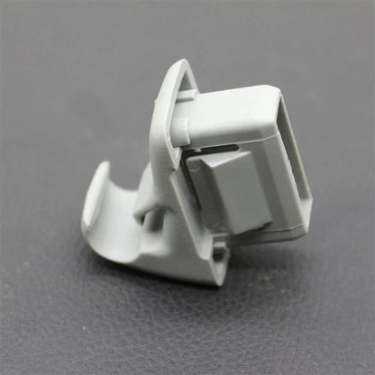 Sun Visor Holder Clips Grey for Mitsubishi Lancer, Outlander, ASX