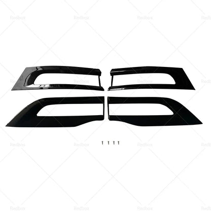 Gloss Black Tail Light Covers for Jeep Grand Cherokee (2014-2020)