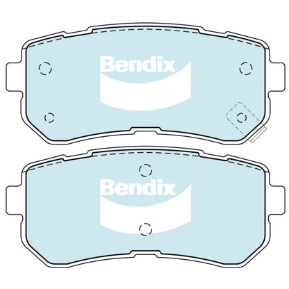 Rear Disc Brake Pad Set GCT for Hyundai ix35 LM 4cyl 2.0L 2.4L (2010-2015)