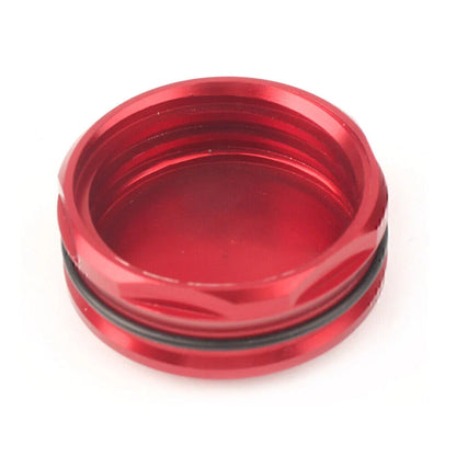 37MM CNC Rear Brake Fluid Reservoir Guard Red for Kawasaki Yamaha Suzuki Honda