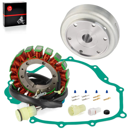 Stator & Flywheel w/ Gasket for Yamaha Rhino 660 YXR660F 4x4 (2004–2007)