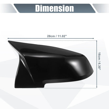Rearview Mirror Cover Cap Gloss Black for BMW F20 F22 F23 F30 F31 F31