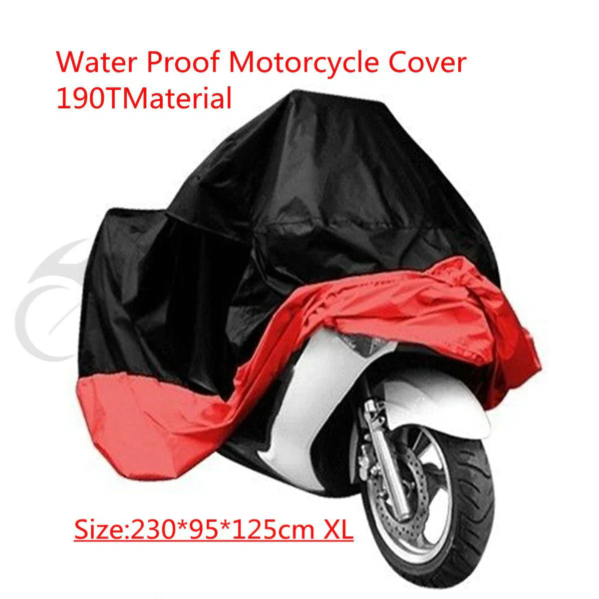 XL Waterproof Motorcycle Storage Cover for Scooter
