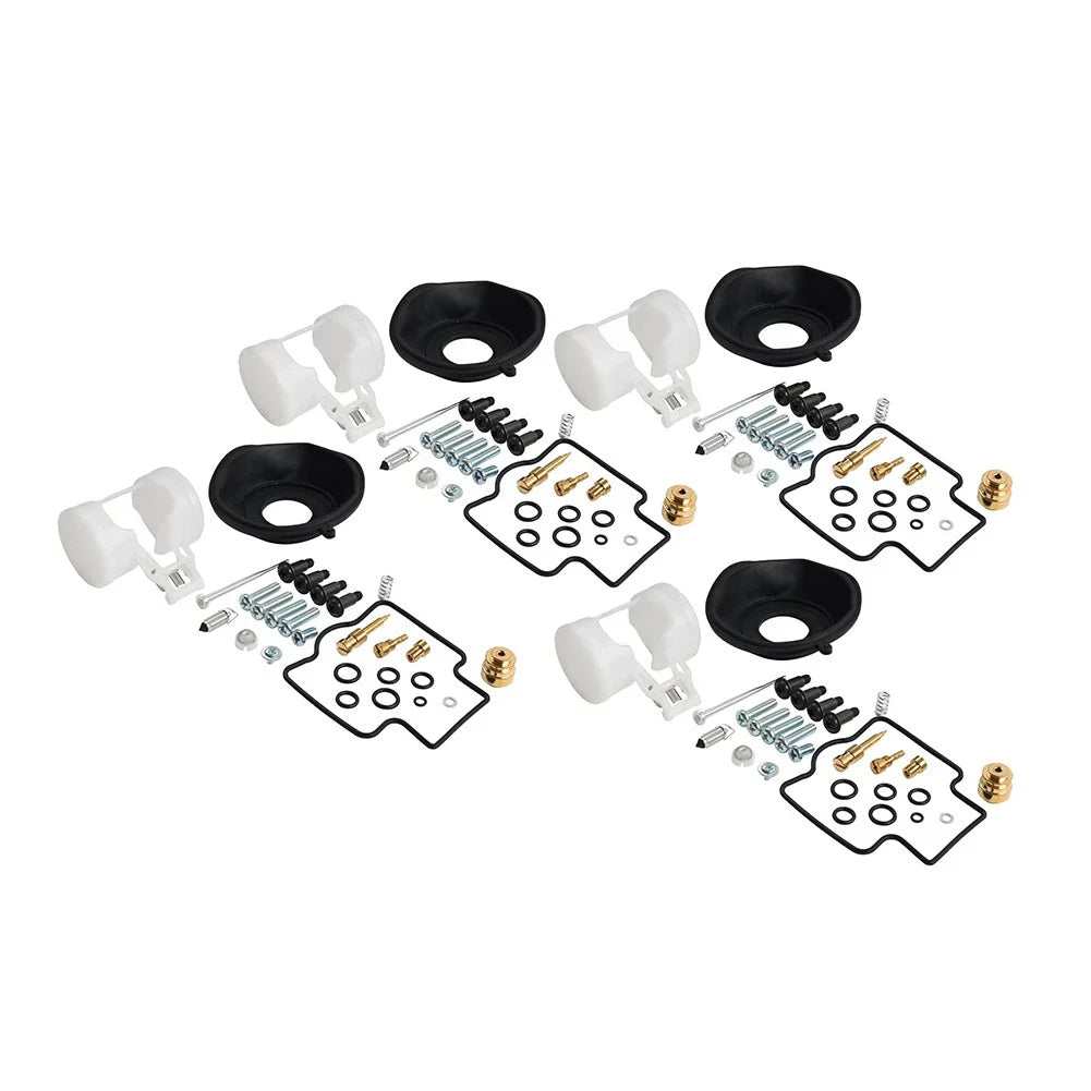 4 x Carburetor Repair Kits for Kawasaki ZX1100, ZX11, ZX1200C, ZZR1200