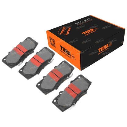 Front Ceramic Disc Brake Pads Set for Toyota Hilux KUN26R (2010–2015)