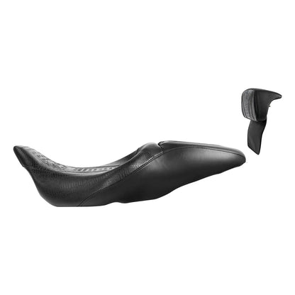 Rider Passenger Seat Backrest for Harley Touring Road Street Glide (2014-2023)