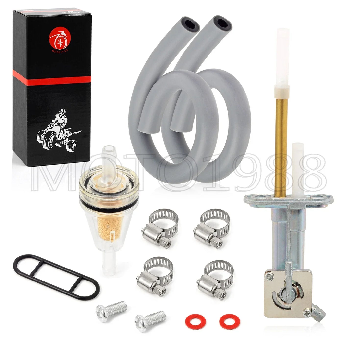 Fuel Valve Petcock kit for Kawasaki Bayou 220 KLF220 (1988–2002)