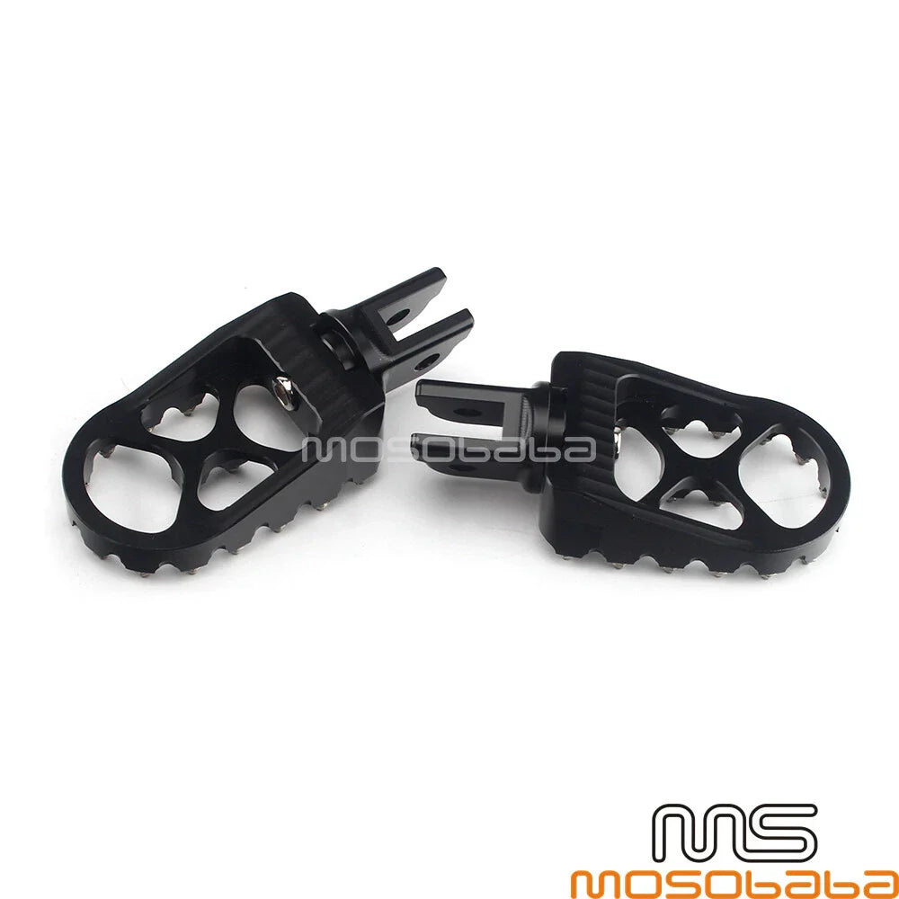Wide Foot Pegs for Harley Deluxe Heritage Classic Sport Glide (2018-2023)