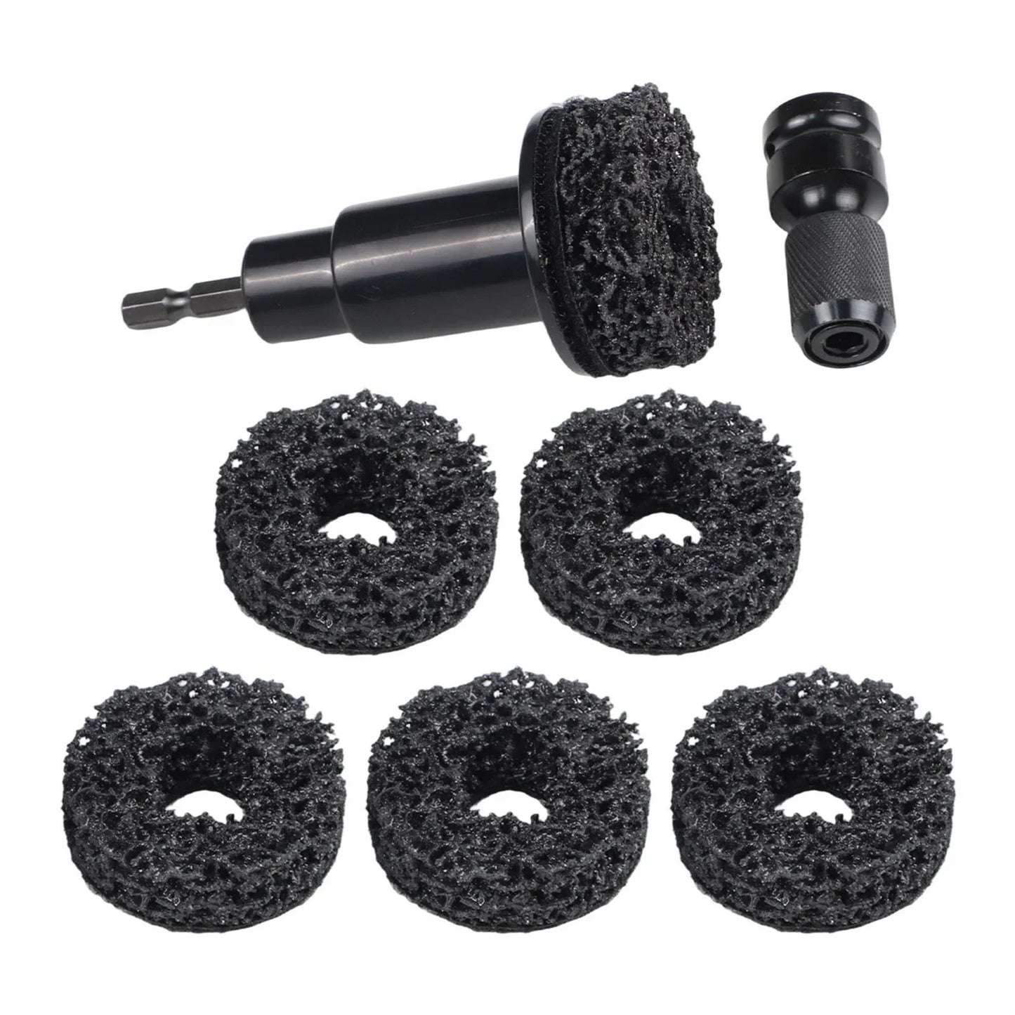 8pcs Rust Removal Tools for Brake Discs and Hub Shafts