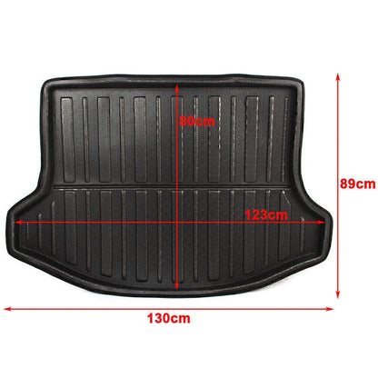 Black Rear Cargo Liner Trunk Mat for Kia Sportage (2011-2015)