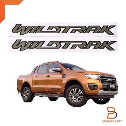 Wildtrak Front Door Sticker Decal for Ford Ranger PX3 (2018-2021)