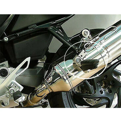 Silver Aluminum CNC Motorcycle Foot Pegs