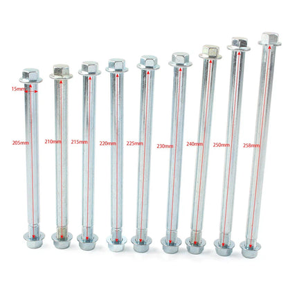 215mm Front Rear Wheel Hub Axle Sleeve for 110cc 125cc Dirt Bike