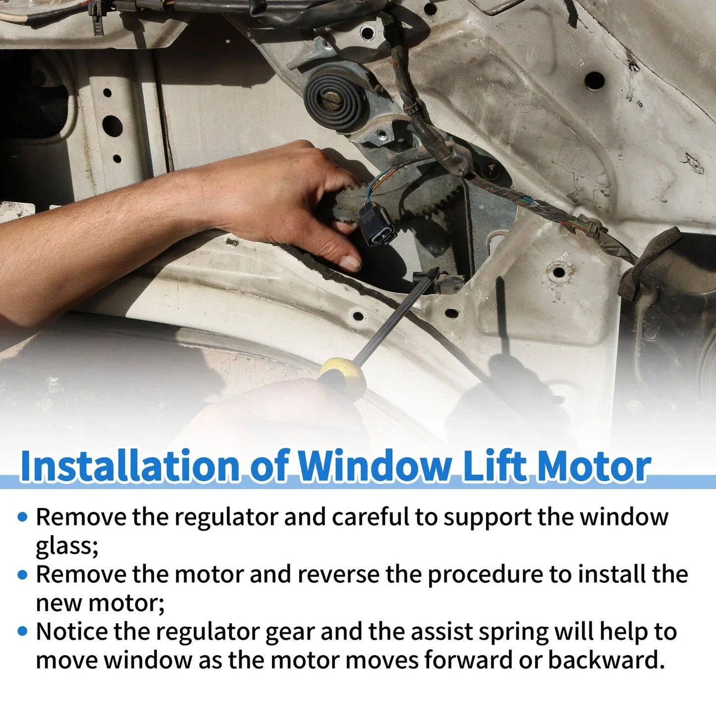 Power Window Regulator Lift Motor for Mercedes-Benz Actros Truck (2002-2023)