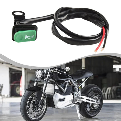 Push Button Switch for Motorcycles with Reflector Iron Bracket