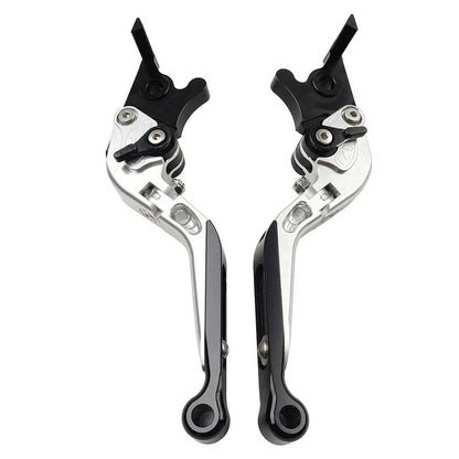 Silver Extendable Brake Clutch Levers for Honda CB1100, CB1300 (2013-2023)