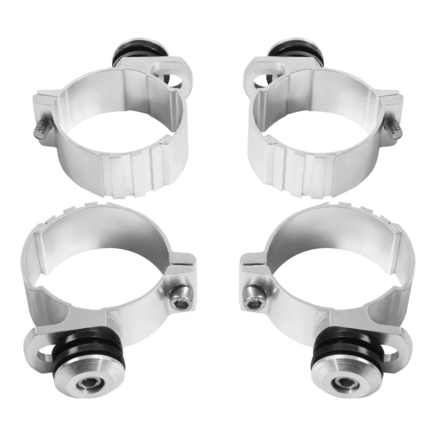 49mm Windshield Clamps for Harley Softail Street Bob Low Rider (2018-2024)