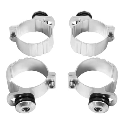 49mm Windshield Clamps for Harley Softail Street Bob Low Rider (2018-2024)