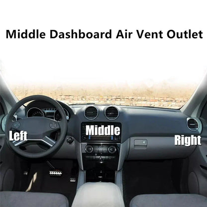 Brown Dashboard Air Vent Outlet Panel for Benz W164 ML350 GL350 ML63 AMG (2006-2012)