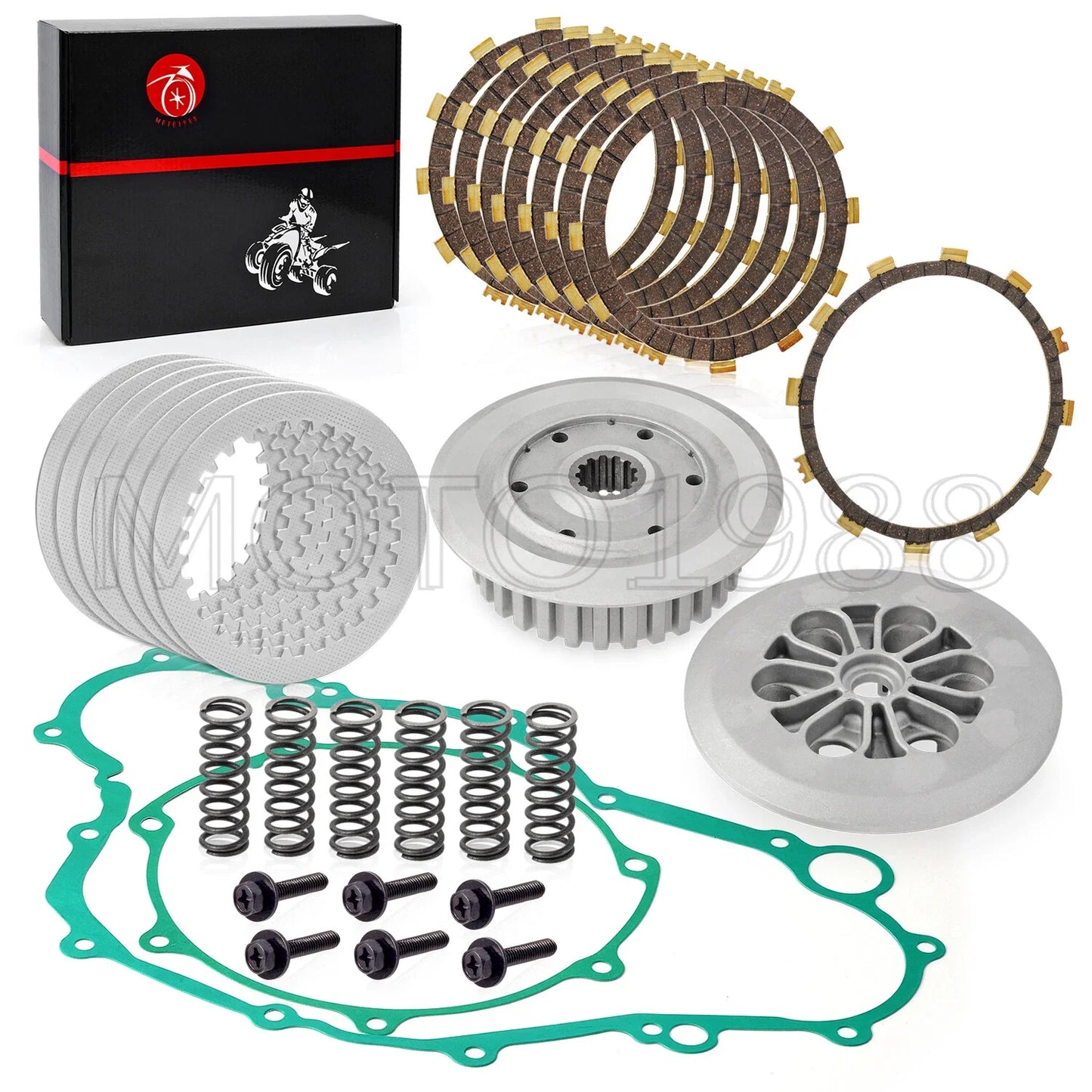 Clutch Kit Inner Hub & Outer Pressure Plate for Yamaha YFZ450 (2006–2013)