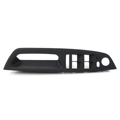Black ABS Inner Door Handle Trim Cover for BMW X5 X6 (2007-2013)