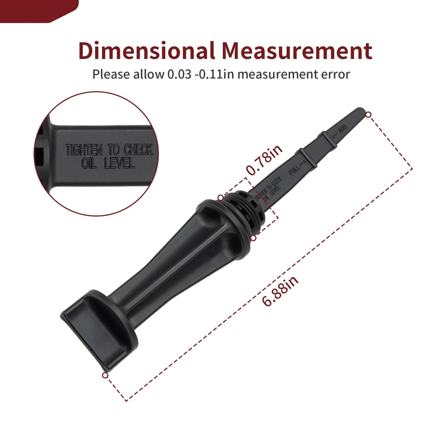 Oil Fill Dipstick for Polaris Sportsman 450 HO / 570 6x6 X2
