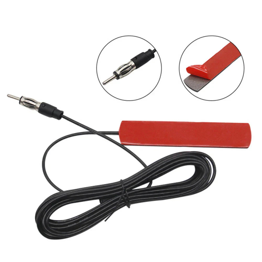 Universal Car Interior Hidden Amplified Antenna for Stereo AM/FM Radio