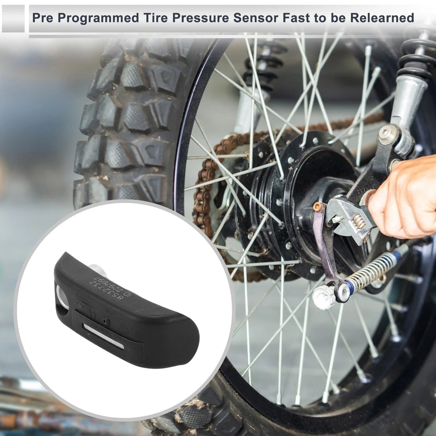 Tire Pressure Sensor for BMW K1200/K1300/K1600 433MHz