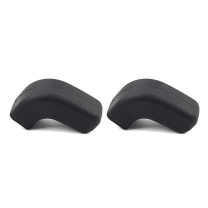 Black Front Bumper Tow Hook Cover for Jeep Wrangler JK JL JT (2007-2023)