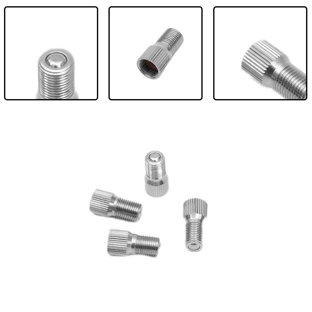 AU 419mm Chrome Tyre Wheel Valve Stem Cap Extender for Car Truck