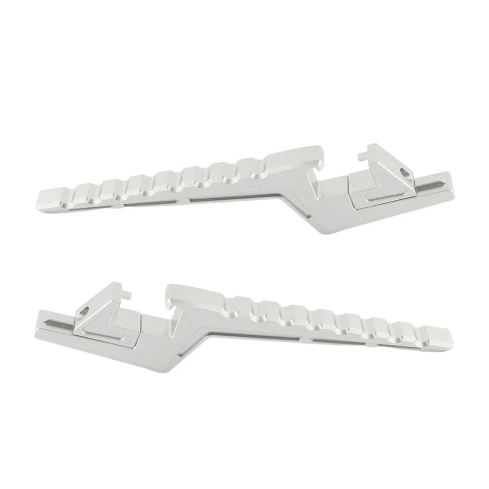 Silver Passenger Foot Peg Extensions for Surron Light Bee S X/L1E & Segway X160