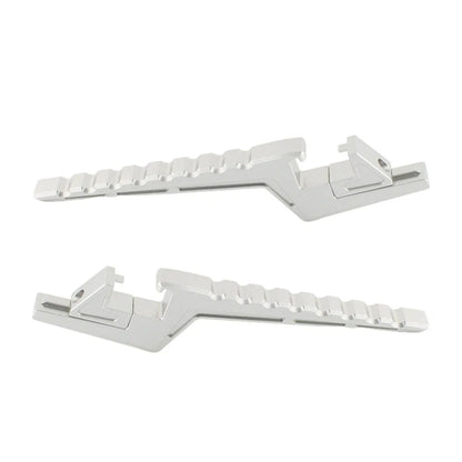 Silver Passenger Foot Peg Extensions for Surron Light Bee S X/L1E & Segway X160
