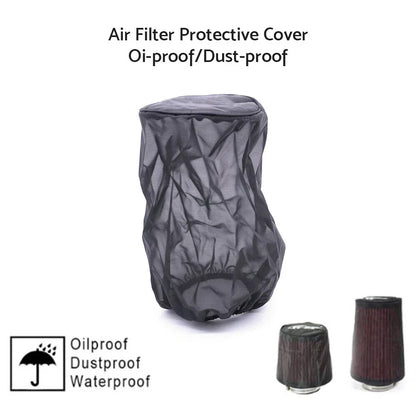 Protective Air Filter Cover Sock for Universal 12x24cm (Fits Various Models)