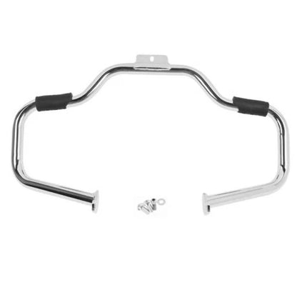 Chrome Mustache Highway Engine Guard Bar for Harley Softail (2000-2017)