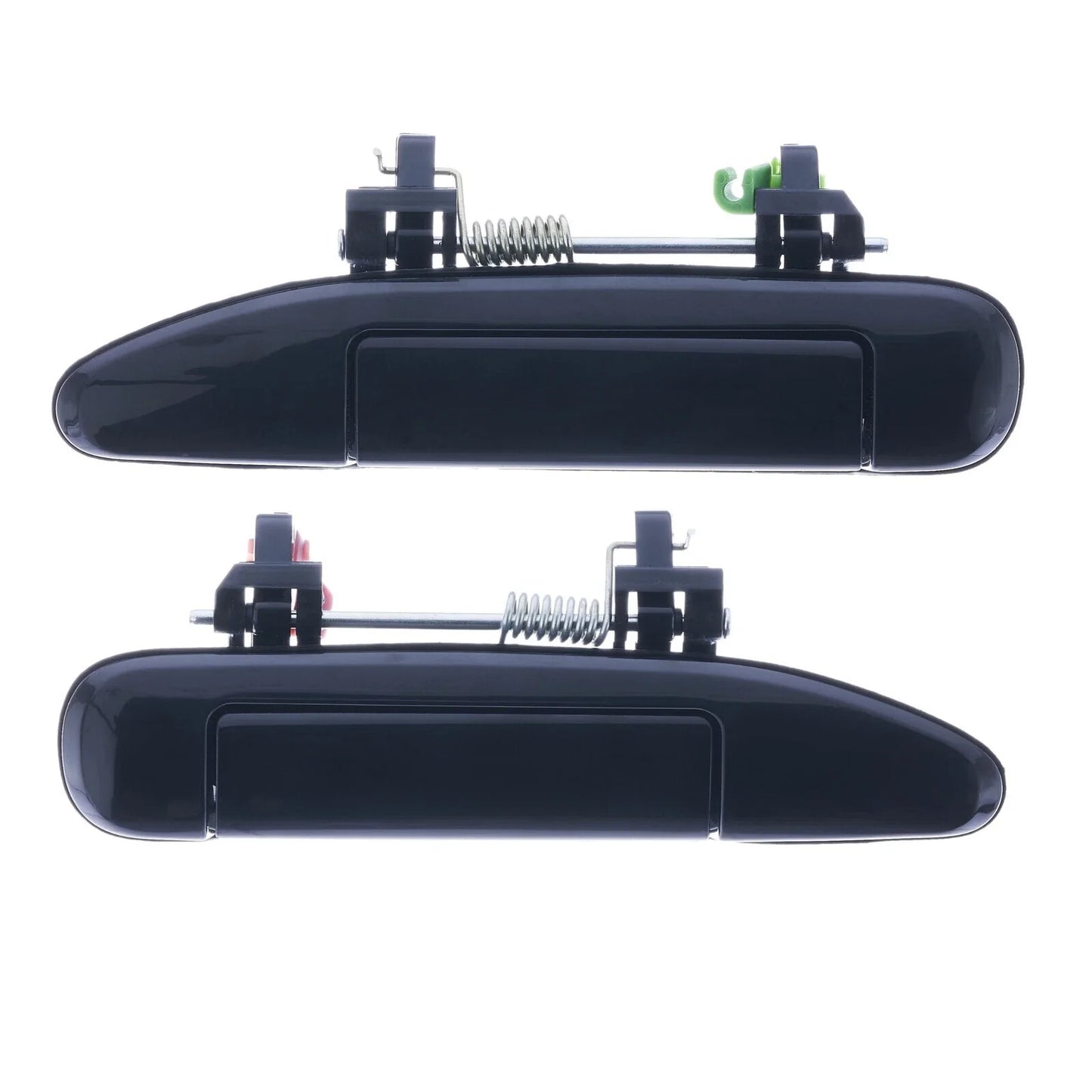 2 x Front Outer Door Handle Black for Nissan Patrol (1997–2016)