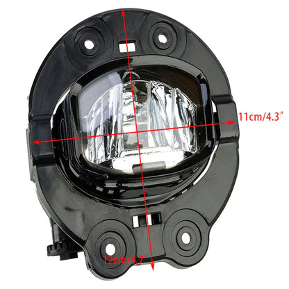 12V LED Fog Light Assembly for 2019-2023 Jeep Cherokee (Driver/Passenger Side)