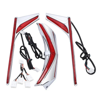 Chrome Fender Tip LED Light Strip for Honda GL1800 (2012-2017)