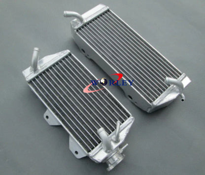 Aluminum Radiator & Blue Hose for Kawasaki KX450F KXF450 (2006-2008)