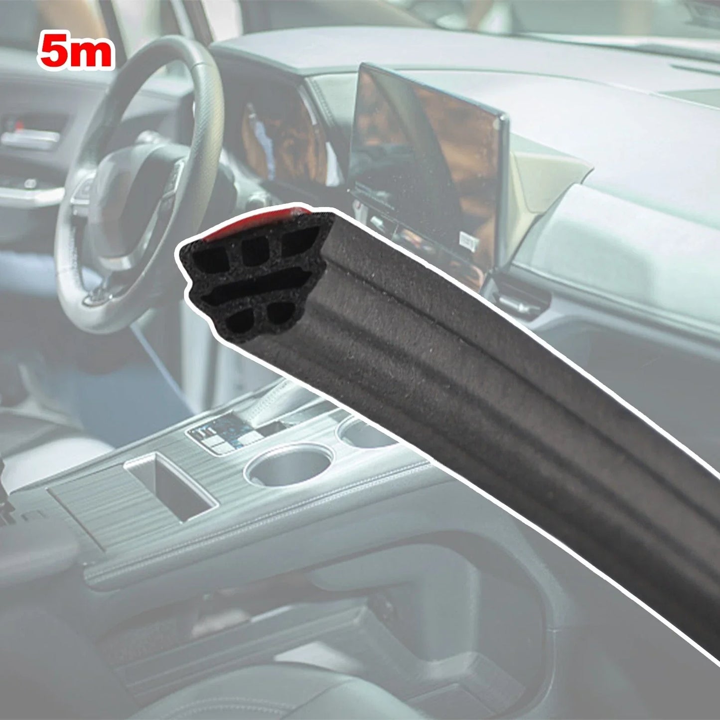 5M Rubber 3-Layer Sound Insulation 11mm X 9mm for Car