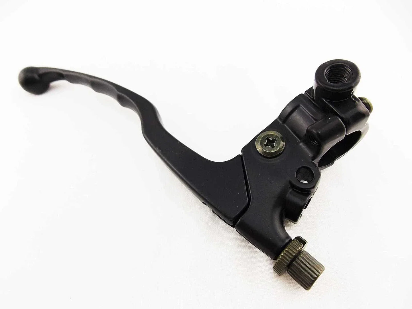 Black Forseti Front Brake & Clutch Lever Bracket Assembly for Yamaha IT465 (1981-1982)