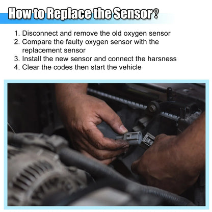 Oxygen Sensor for Dodge Ram 3500, Caliber (2001-2005, 2011-2012)