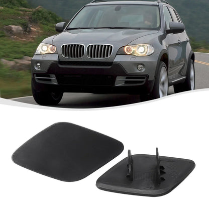 Set of 2 Front Left/Right Headlight Washer Nozzle Covers for X6 (2008–2014)