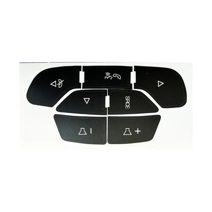 Steering Wheel Navigation Radio Button Sticker for Chevrolet Silverado (2007-2013)