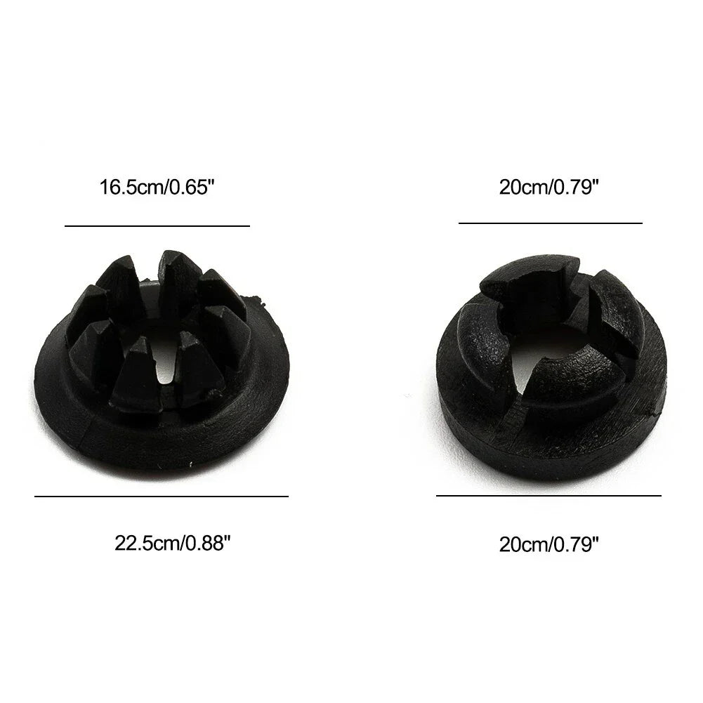 Hood Support Prop Rod Holder Clip Black+White for Accord Prelude