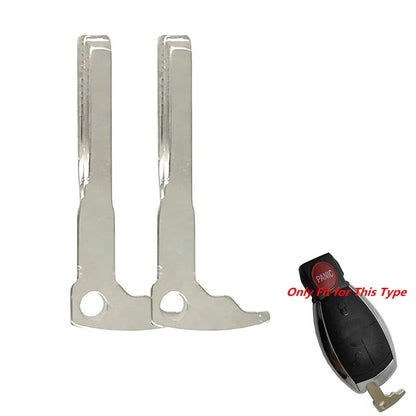 Uncut Small Key Blanks for Mercedes Benz