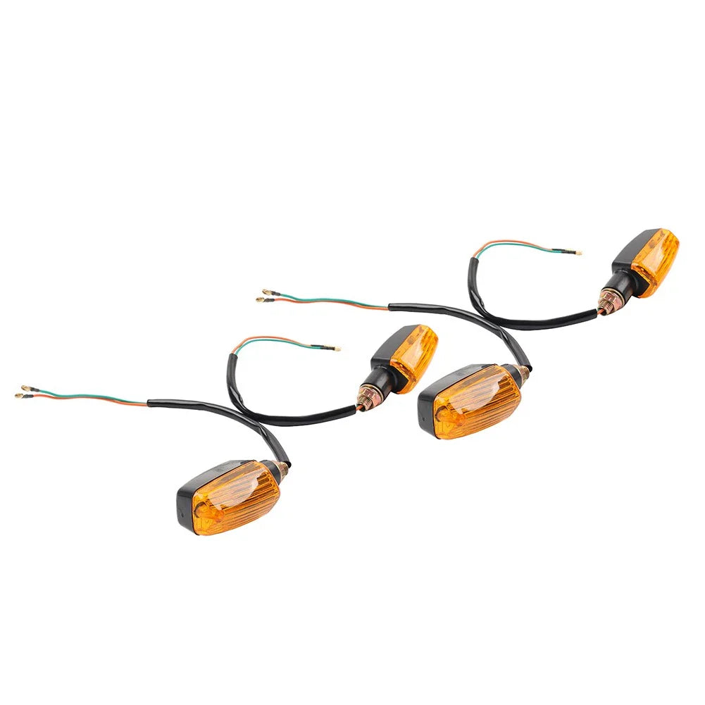 Yellow Indicator Flasher Blinkers for Suzuki GSF600 GSF650 GSF1200 (1995-2006)