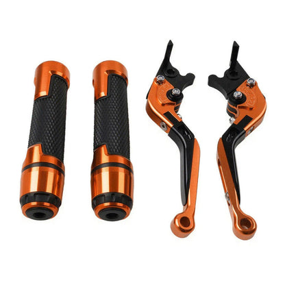 Orange Extendable Brake Clutch Levers Grip Set for Speed Twin (2019-2023)